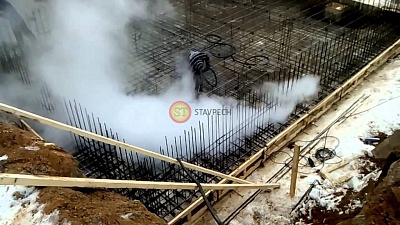 Парогенератор НовоПар на отработанном масле 100 кг пара в час